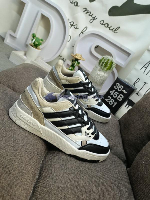 Adidas Drop Step Low "White Black Grey" - Cloud White/Core Black/Grey One - GV9323-1 Classic Originals Shoes