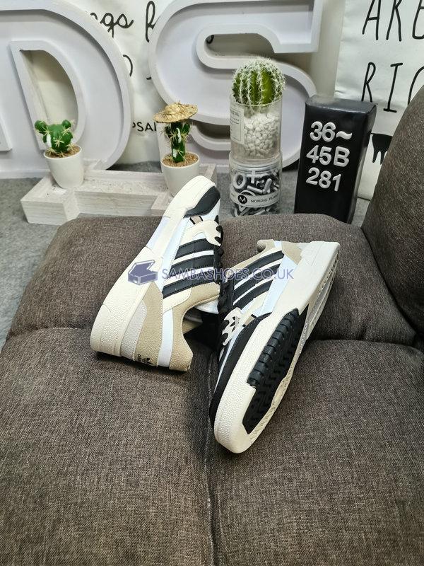 Adidas Drop Step Low "White Black Grey" - Cloud White/Core Black/Grey One - GV9323-1 Classic Originals Shoes