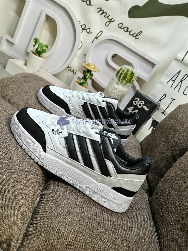 Adidas Drop Step Low "White Black" - Cloud White/Core Black - GZ2571-1 Classic Originals Shoes