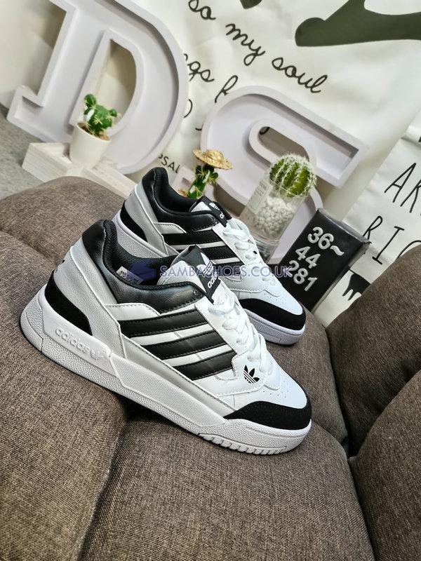 Adidas Drop Step Low "White Black" - Cloud White/Core Black - GZ2571-1 Classic Originals Shoes