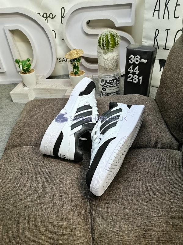 Adidas Drop Step Low "White Black" - Cloud White/Core Black - GZ2571-1 Classic Originals Shoes