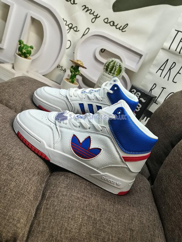 Adidas Drop Step XL "White Blue" - White/Blue/Red - FW2038 Classic Originals Shoes