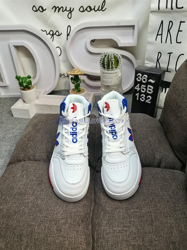 Adidas Drop Step XL "White Blue" - White/Blue/Red - FW2038 Classic Originals Shoes