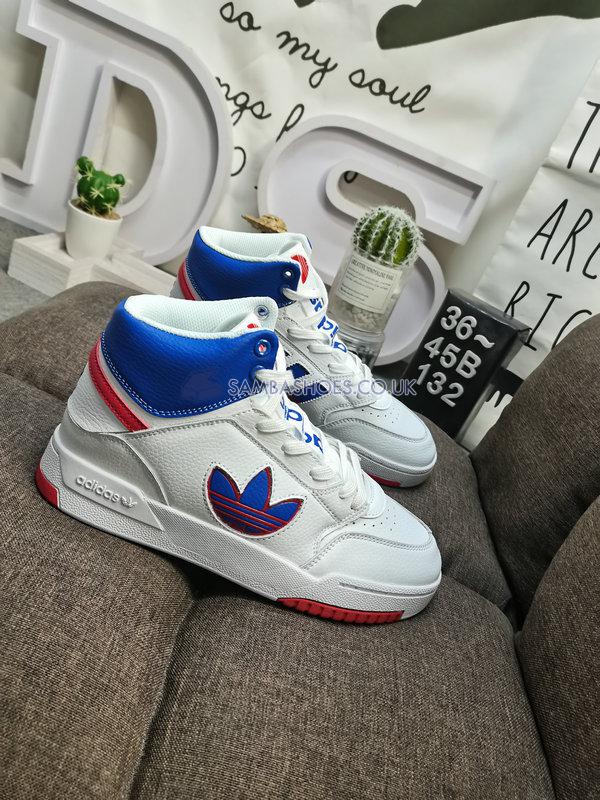 Adidas Drop Step XL "White Blue" - White/Blue/Red - FW2038 Classic Originals Shoes