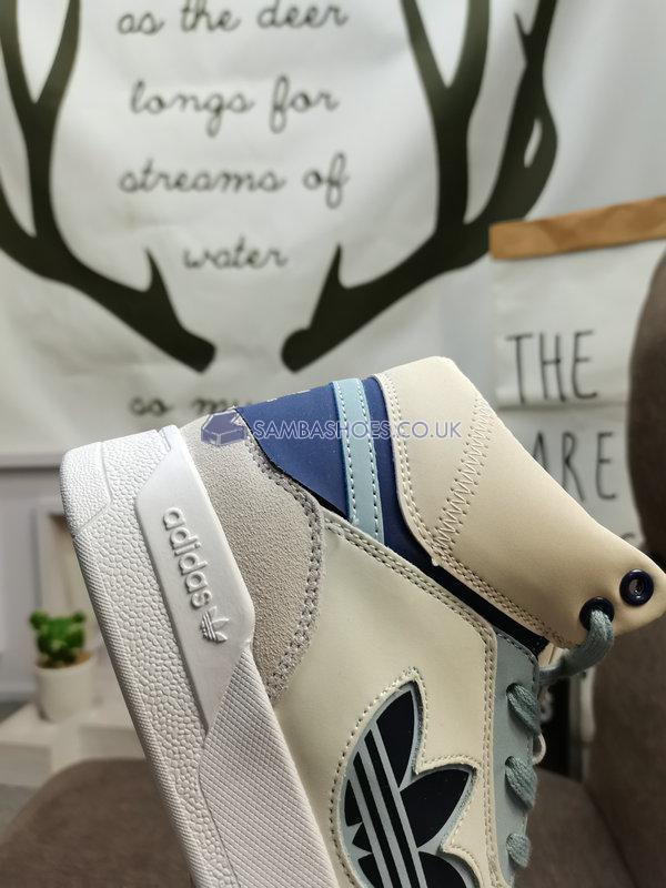 Adidas Drop Step XL "White Collegiate Blue" - Footwear White/Collegiate Blue/Beige - GV9325 Classic Originals Shoes