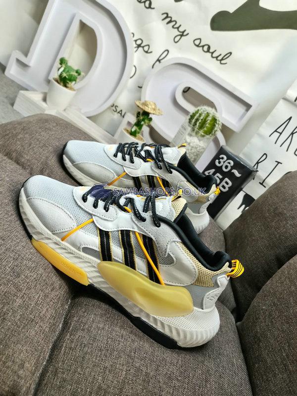 Adidas Hi-Tail "Off White Cream Yellow" - Off White/Core Black/Cream Yellow - H05767 Classic Originals Shoes