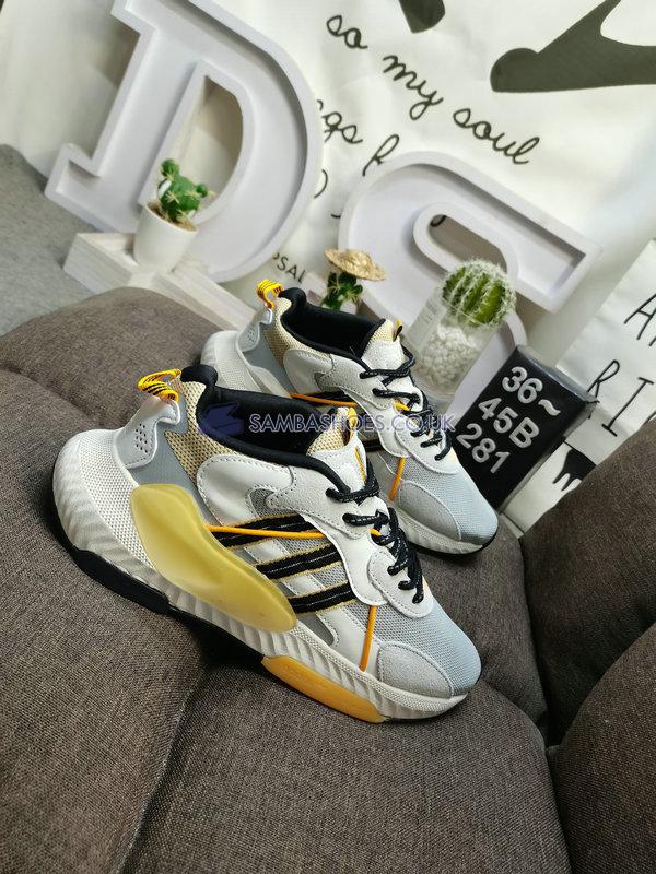 Adidas Hi-Tail "Off White Cream Yellow" - Off White/Core Black/Cream Yellow - H05767 Classic Originals Shoes