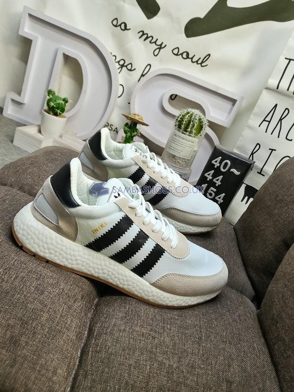 Adidas Iniki Runner "Footwear White Black" - Footwear White/Black/Gum - BY9722-1 Classic Originals Shoes