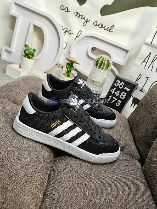 Adidas Nora "Black White" - Core Black/Cloud White/Grey Two - GV6777 Classic Originals Shoes