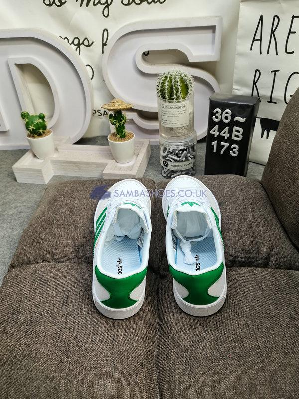 Adidas Nora "White Green" - Cloud White/Green/Cloud White - GY6965 Classic Originals Shoes