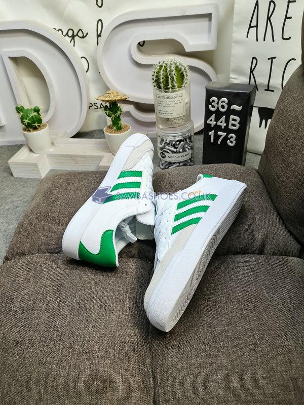 Adidas Nora "White Green" - Cloud White/Green/Cloud White - GY6965 Classic Originals Shoes