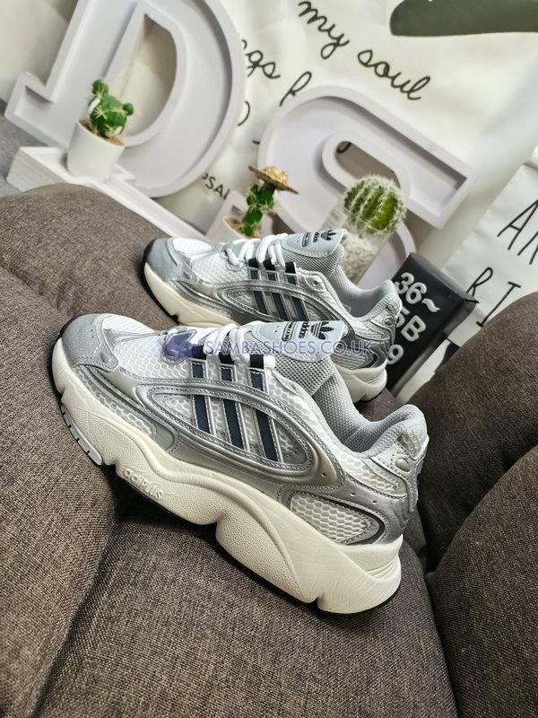 Adidas Ozmillen "Silver White Black" - Cloud White/Core Black/Off White - IF4015 Classic Originals Shoes