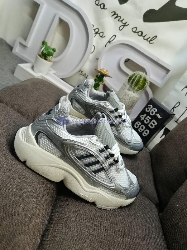 Adidas Ozmillen "Silver White Black" - Cloud White/Core Black/Off White - IF4015 Classic Originals Shoes