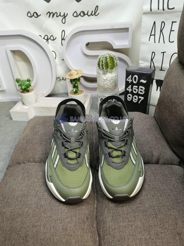 Adidas Ozmorph "Focus Olive" - Focus Olive/Silver Pebble/Shadow Olive - IE2025 Classic Originals Shoes