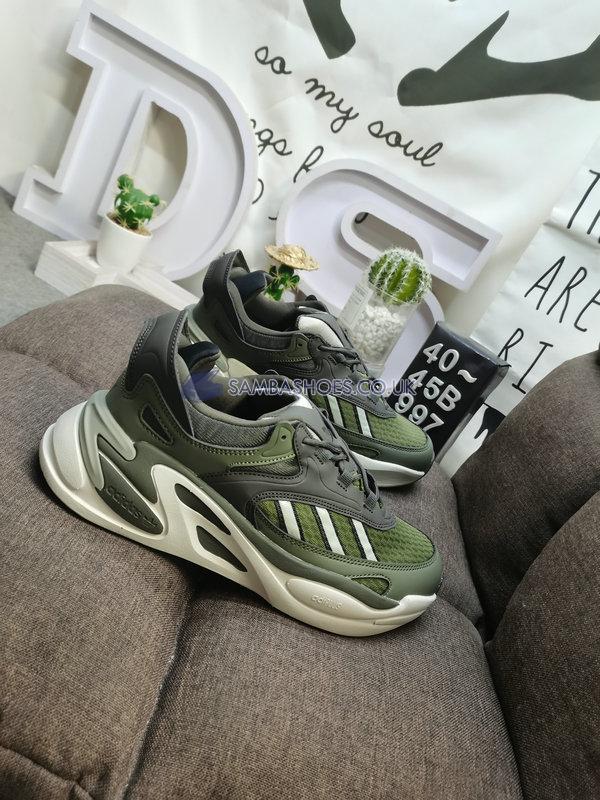 Adidas Ozmorph "Focus Olive" - Focus Olive/Silver Pebble/Shadow Olive - IE2025 Classic Originals Shoes