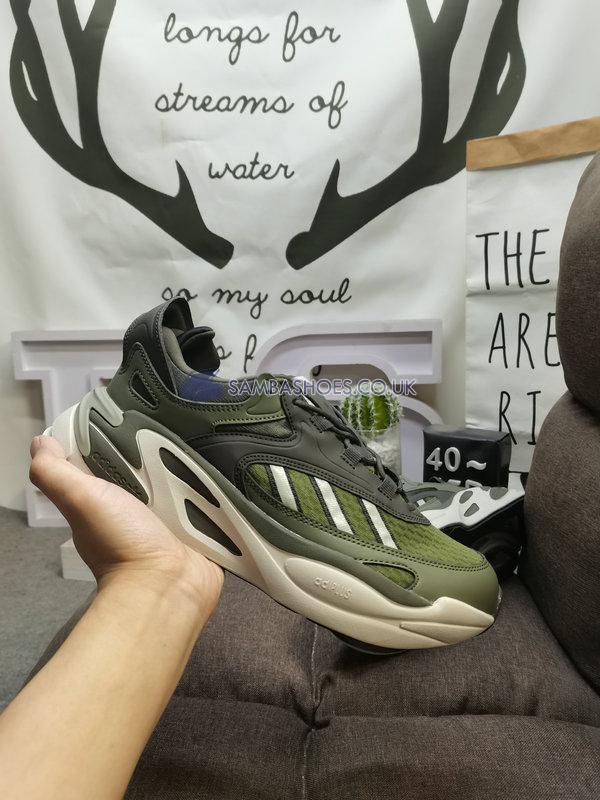 Adidas Ozmorph "Focus Olive" - Focus Olive/Silver Pebble/Shadow Olive - IE2025 Classic Originals Shoes