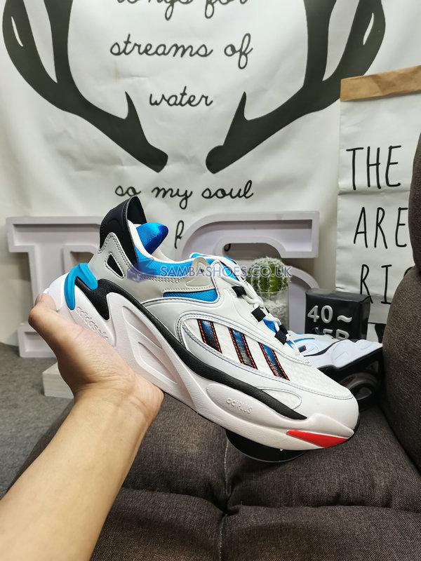 Adidas Ozmorph "White Bright Blue" - Cloud White/Bright Blue/Core Black - IE2022 Classic Originals Shoes