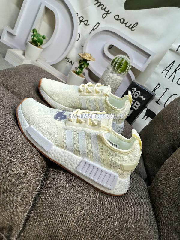 Adidas NMD_R1 "Wonder White Gum" - Wonder White/Cloud White/Gum - GY6058 Classic Originals Shoes