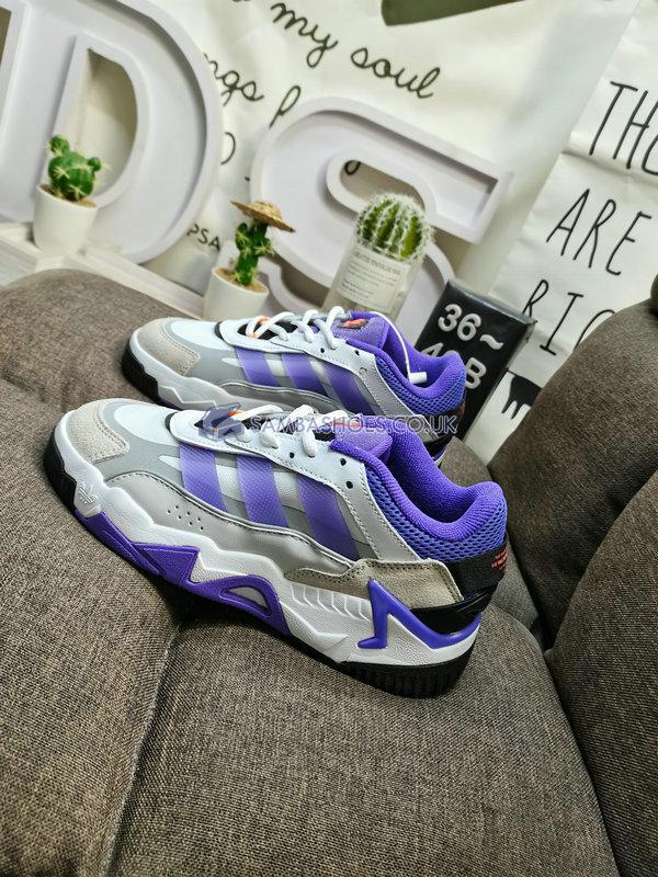 Adidas Niteball 2.0 "White Purple Rush" - Cloud White/Purple Rush/Core Black - GX0775 Classic Originals Shoes