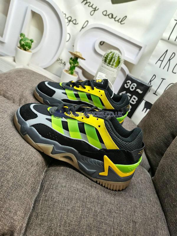 Adidas Niteball 2.0 "Black Signal Green" - Black/Signal Green/Yellow - GX0771 Classic Originals Shoes