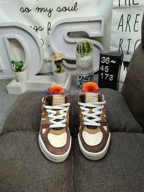 Adidas Midcity Low "Brown Orange Cream" - Brown/Orange/Cream - IF7833-1 Classic Originals Shoes