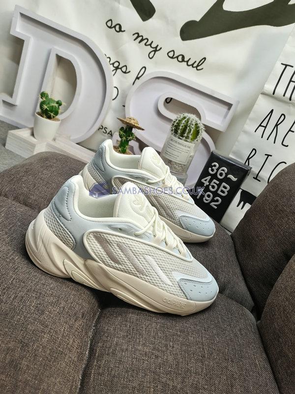 Adidas Ozelia "Triple White" - Off White/Wonder White/Off White - GX3255 Classic Originals Shoes