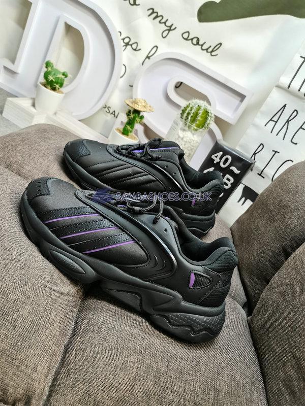 Adidas Oztral "Black Purple Rush" - Core Black/Purple Rush/Core Black - HQ4473 Classic Originals Shoes