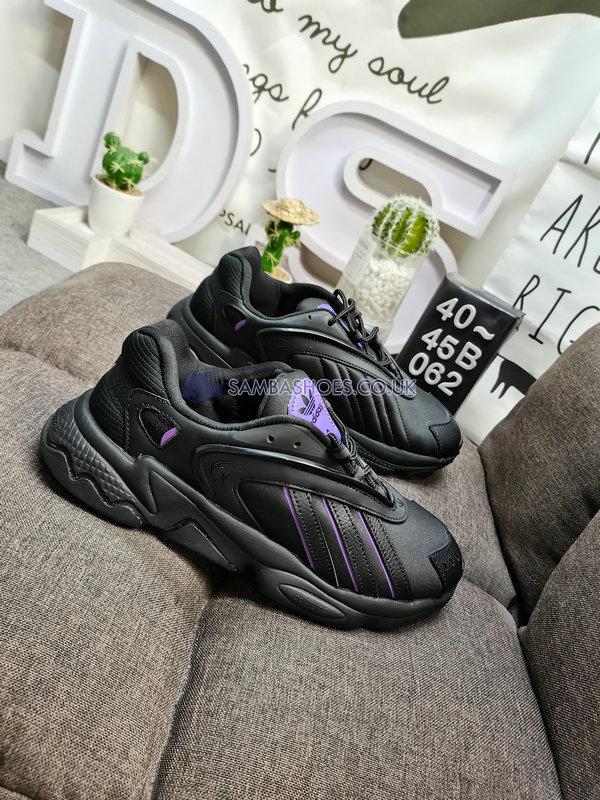 Adidas Oztral "Black Purple Rush" - Core Black/Purple Rush/Core Black - HQ4473 Classic Originals Shoes