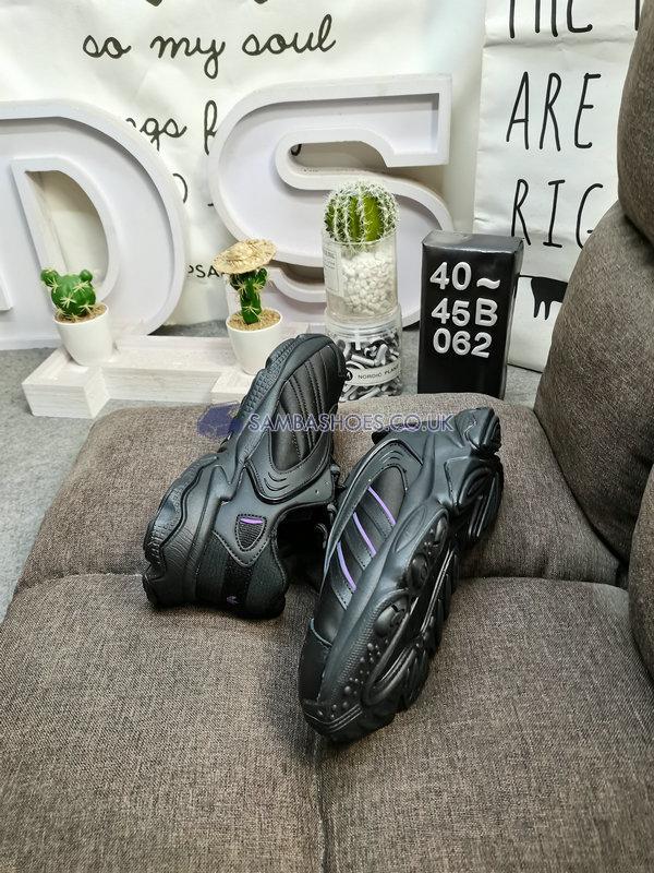 Adidas Oztral "Black Purple Rush" - Core Black/Purple Rush/Core Black - HQ4473 Classic Originals Shoes