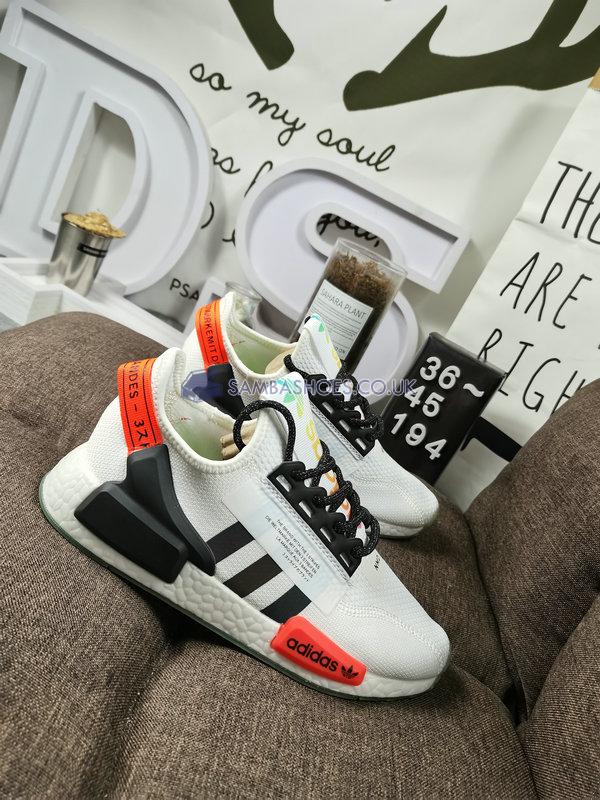 Adidas NMD_R1 V2 "White Coral" - Cloud White/Signal Coral - FX3527 Classic Originals Shoes