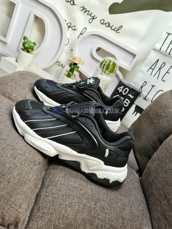 Adidas Oztral "Black White" - Core Black/Core Black/Silver Metallic - GZ9406 Classic Originals Shoes