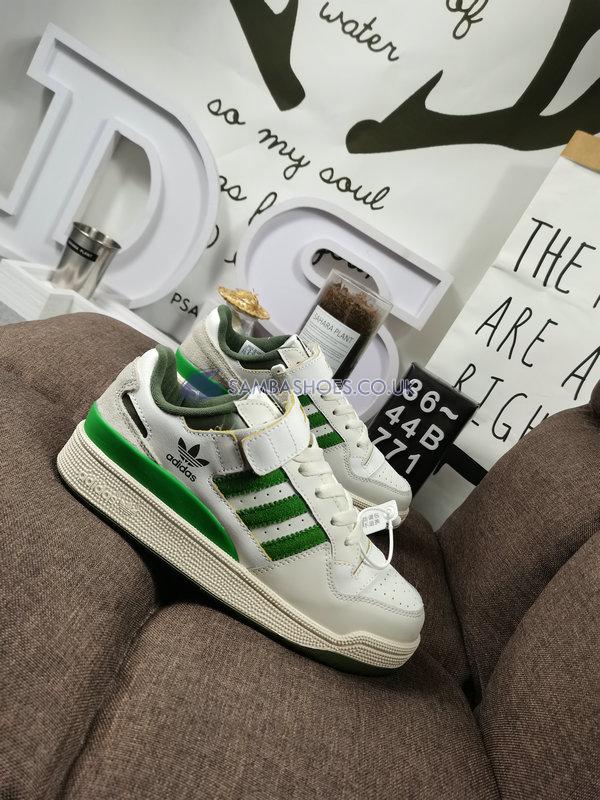 Adidas Forum 84 Low "White Crew Green" - Cloud White/Crew Green/Wild Pine - FY8683 Classic Originals Shoes