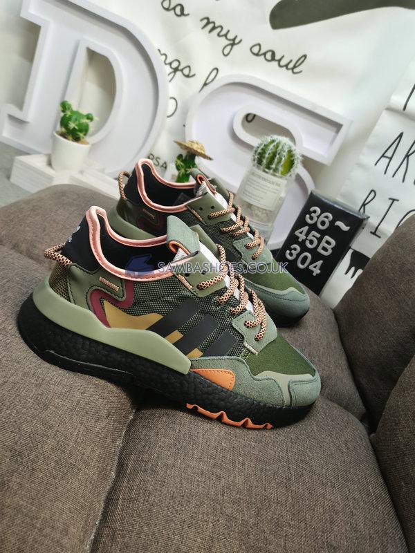 Adidas Nite Jogger "Green Black Orange" - Green/Black/Orange - GY0018 Classic Originals Shoes