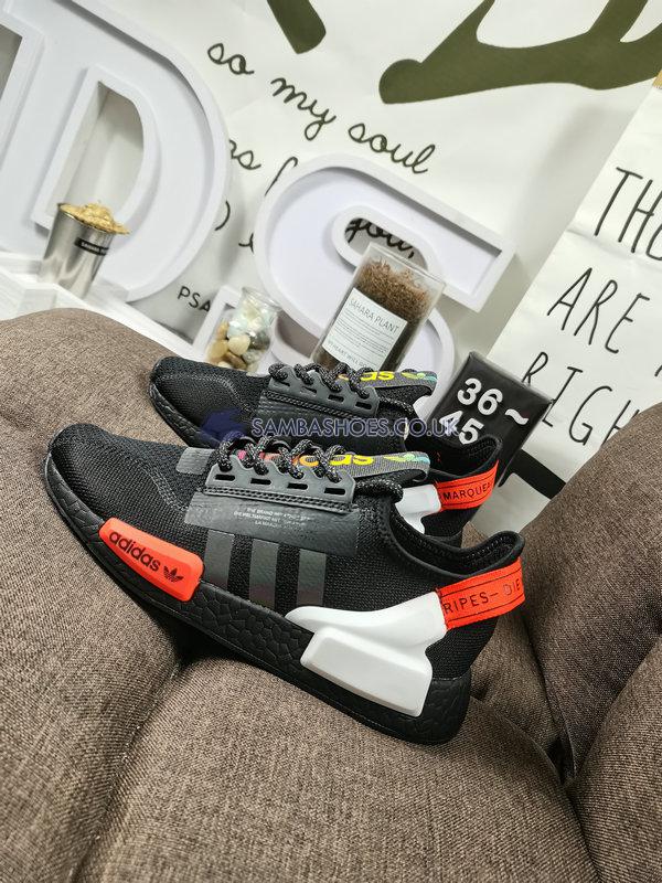 Adidas NMD_R1 V2 "Black Coral" - Core Black/Signal Coral - FY3523 Classic Originals Shoes