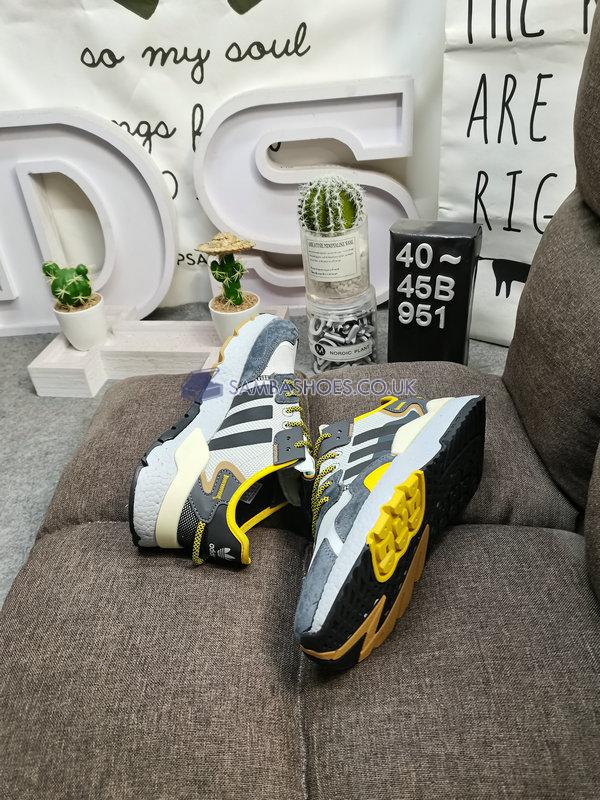 Adidas Nite Jogger "Grey Black Yellow" - Grey/Black/Yellow - GY0019 Classic Originals Shoes