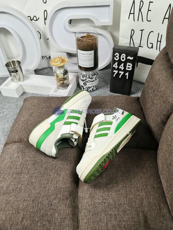 Adidas Forum 84 Low "White Crew Green" - Cloud White/Crew Green/Wild Pine - FY8683 Classic Originals Shoes