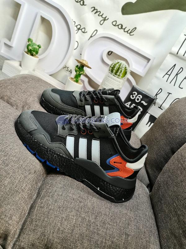 Adidas Nite Jogger "Grey Black" - White/Grey Six/Acid Mint - FX6834 Classic Originals Shoes