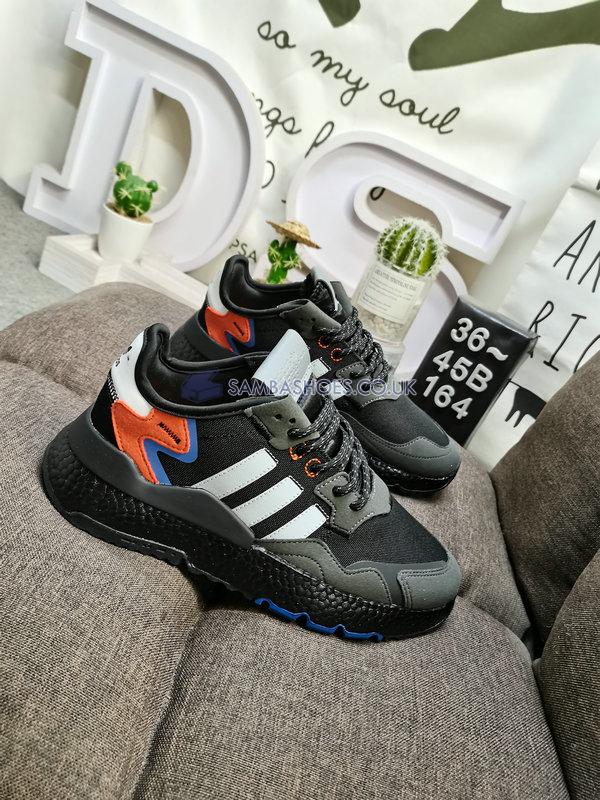 Adidas Nite Jogger "Grey Black" - White/Grey Six/Acid Mint - FX6834 Classic Originals Shoes