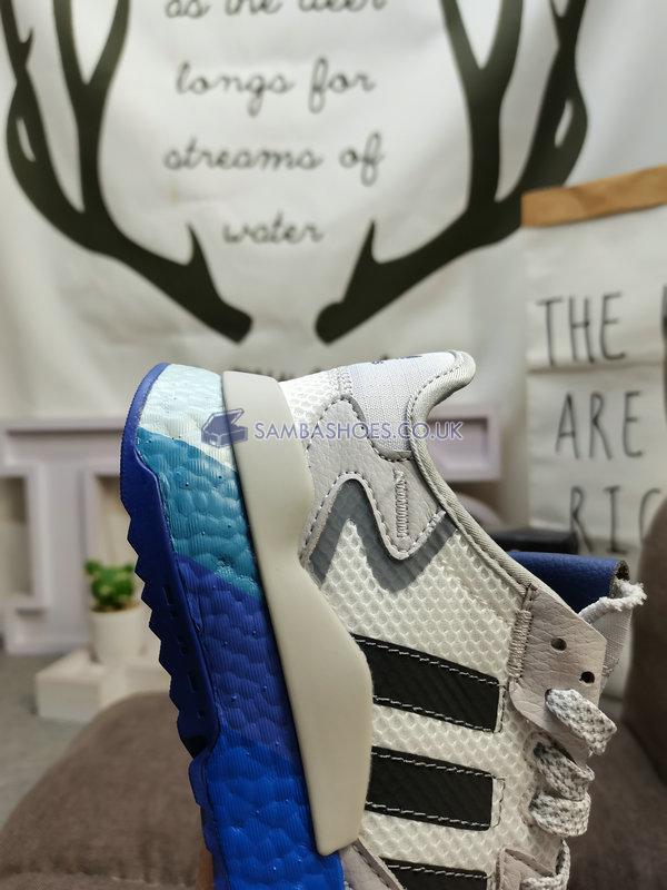 Adidas Nite Jogger "Dgh Solid Grey" - Victory Blue/Dgh Solid Grey/Bold Blue - H01716 Classic Originals Shoes